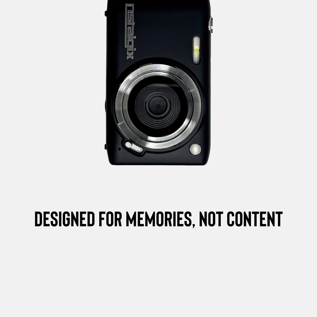 Designed for memories, not content